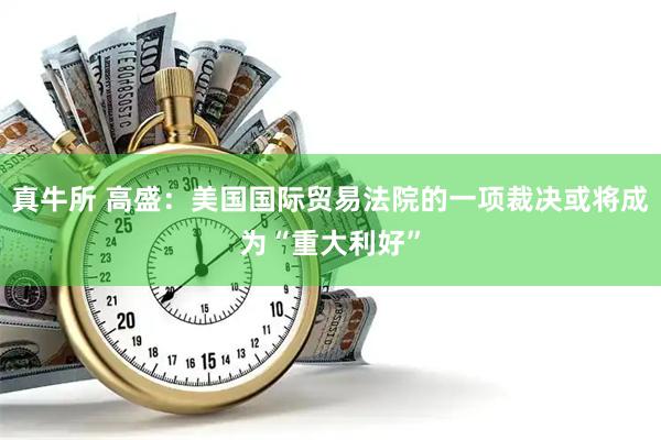 真牛所 高盛：美国国际贸易法院的一项裁决或将成为“重大利好”